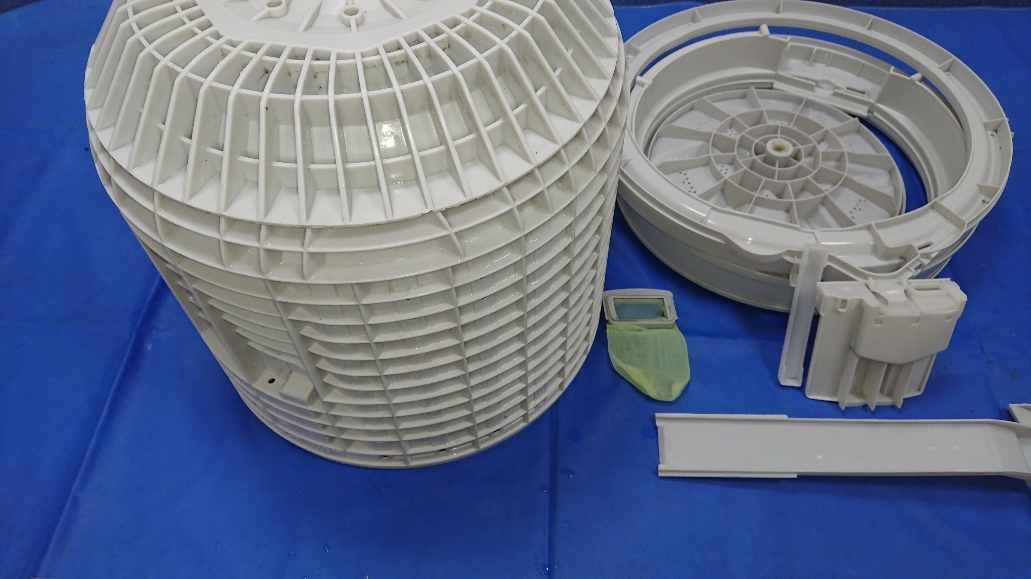 洗濯機分解 清掃後